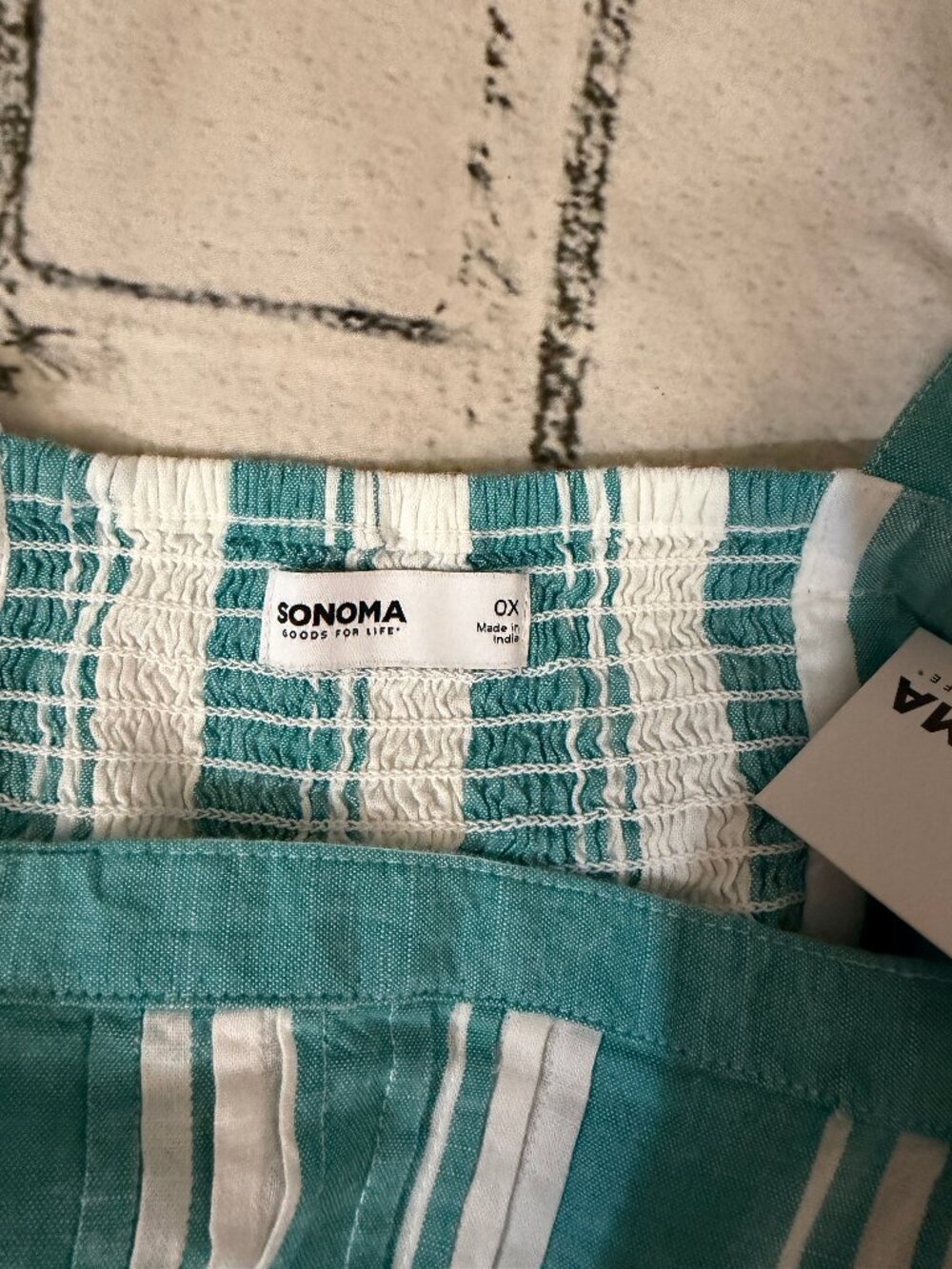 Sonoma Pintuck Tank Maxi Dress 0X - Picture 8 of 9